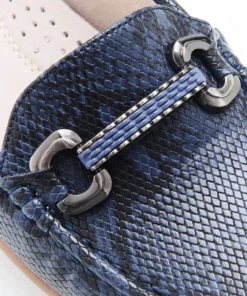 Mocassins motif animalier