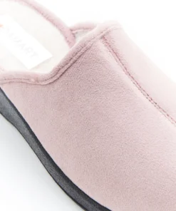 Mules compensées Thermolactyl en velours