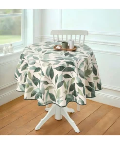 Nappe en toile cirée Feuillage vert