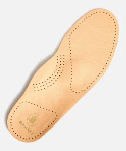 Paire de semelles de marche dessus cuir