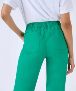 Pantacourt coton stretch