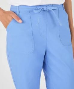 Pantacourt coton stretch