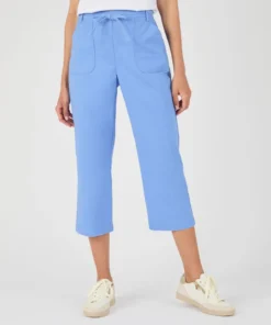Pantacourt coton stretch