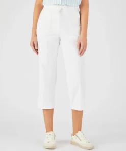 Pantacourt coton stretch