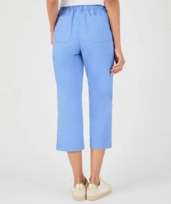 Pantacourt coton stretch
