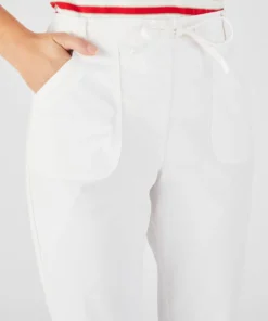 Pantalon coton stretch