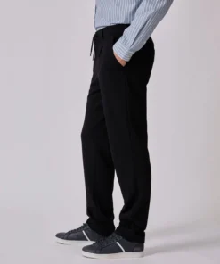Pantalon coupe chino en maille piquée