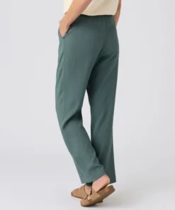 Pantalon crépon enfilable