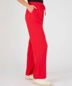 Pantalon crépon enfilable