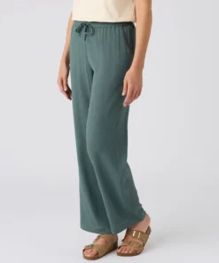 Pantalon crépon enfilable