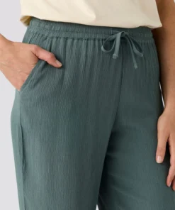 Pantalon crépon enfilable