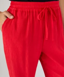 Pantalon crépon enfilable