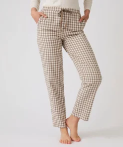 Pantalon de pyjama en flanelle grattée