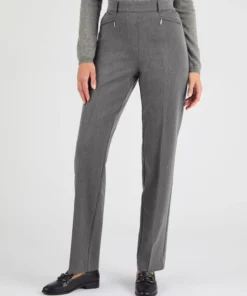 Pantalon droit classique enfilable
