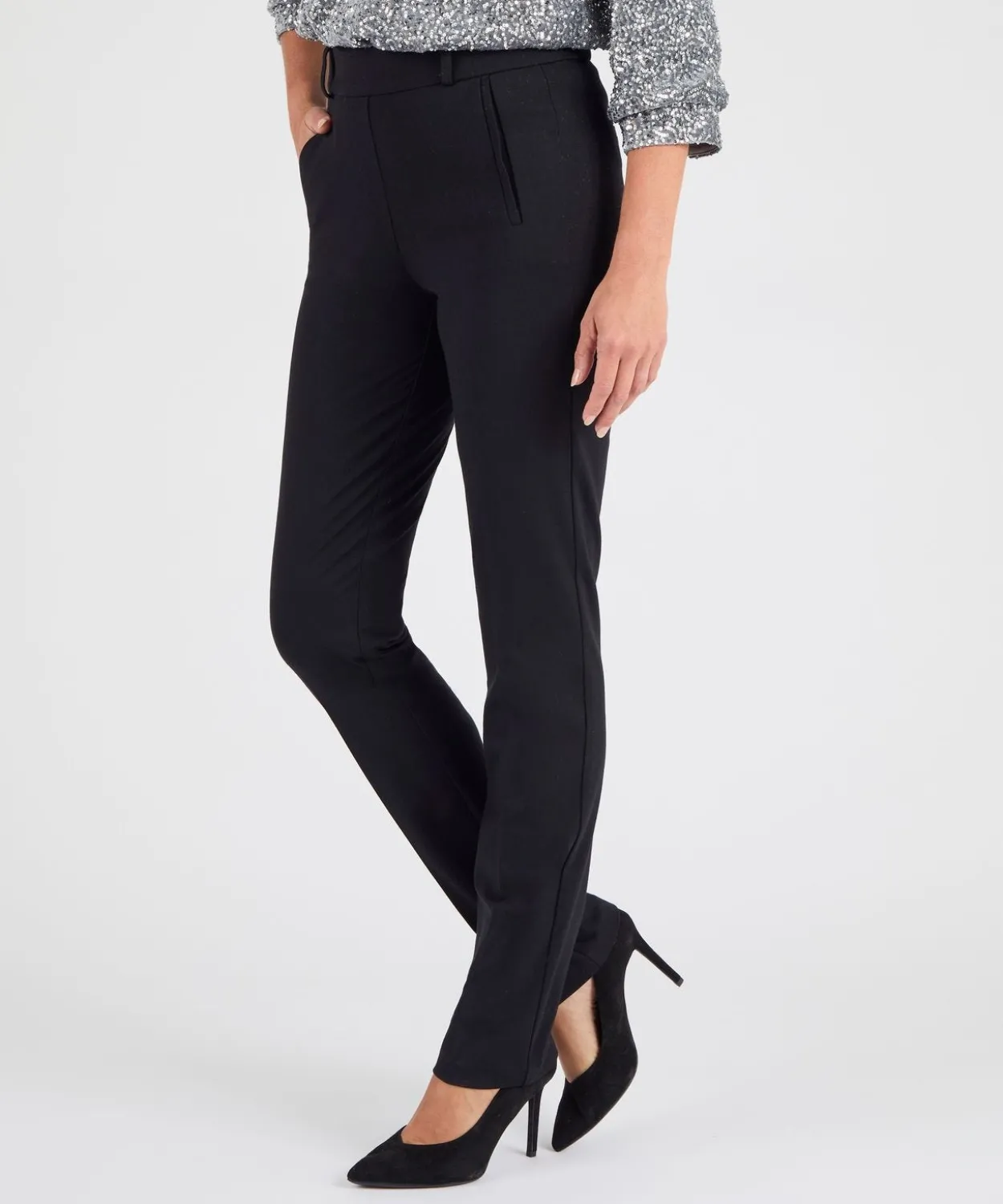 Pantalon enfilable maille milano bi-extensible Perfect Fit by Damart