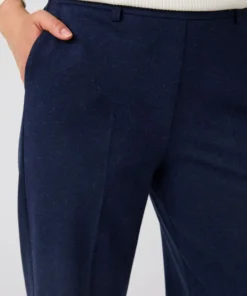 Pantalon large enfilable maille jersey