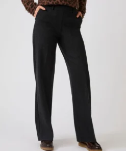 Pantalon large enfilable maille jersey