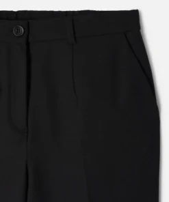 Pantalon large mélange laine bi-stretch 2 statures