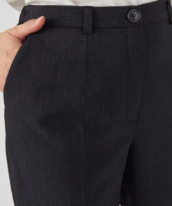 Pantalon large mélange laine bi-stretch 2 statures
