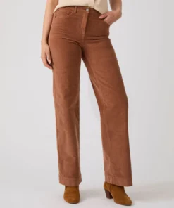 Pantalon large velours Perfect Fit by Damart