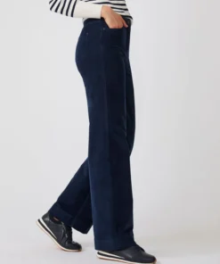Pantalon large velours Perfect Fit by Damart