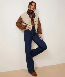 Pantalon large velours Perfect Fit by Damart