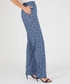 Pantalon maille crêpe