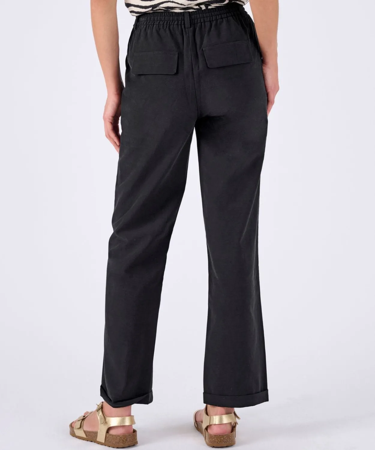 Pantalon 7/8ème enfilable poches cargo