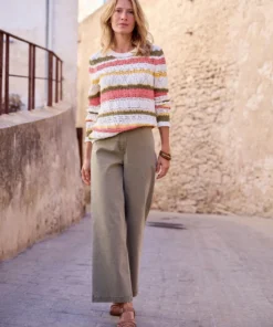 Pantalon 7/8ème large