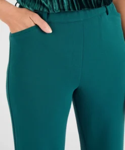 Pantalon 7/8ème maille crêpe