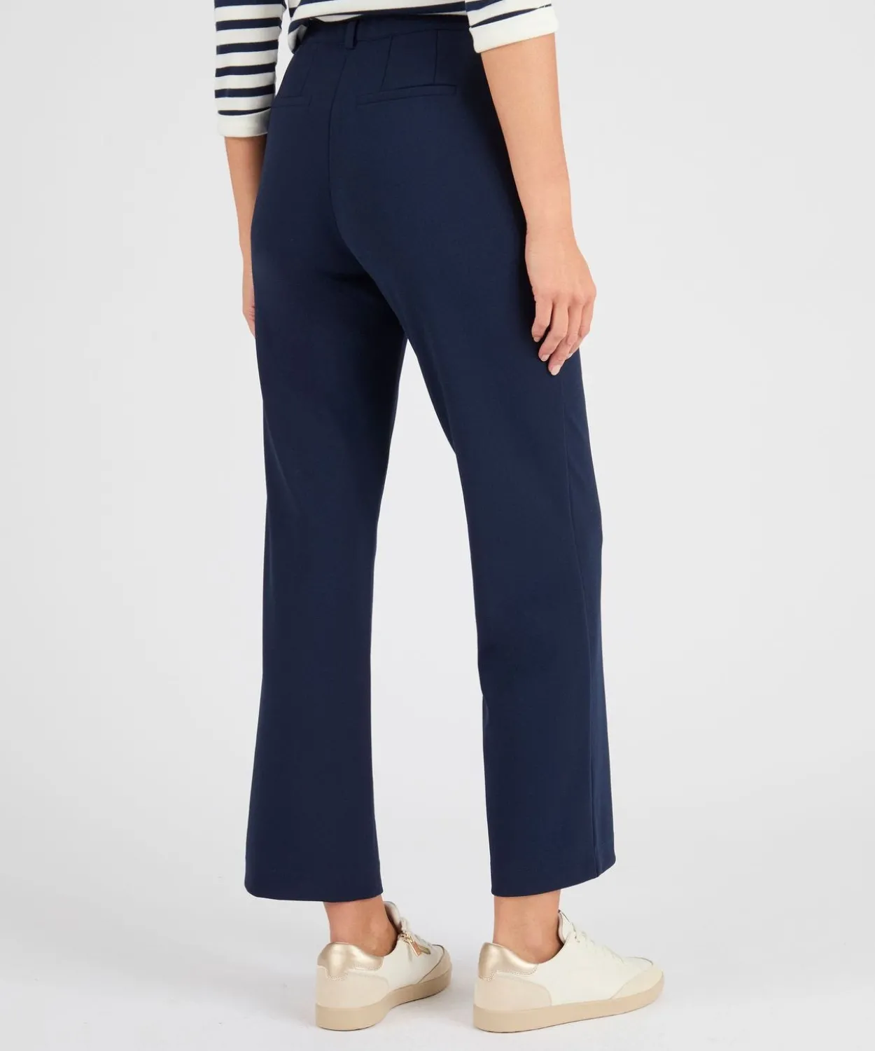 Pantalon 7/8ème maille crêpe