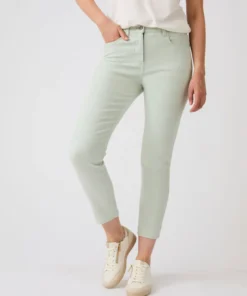 Pantalon 7/8ème rayé