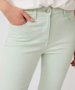 Pantalon 7/8ème rayé
