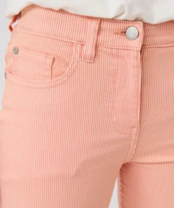 Pantalon 7/8ème rayé