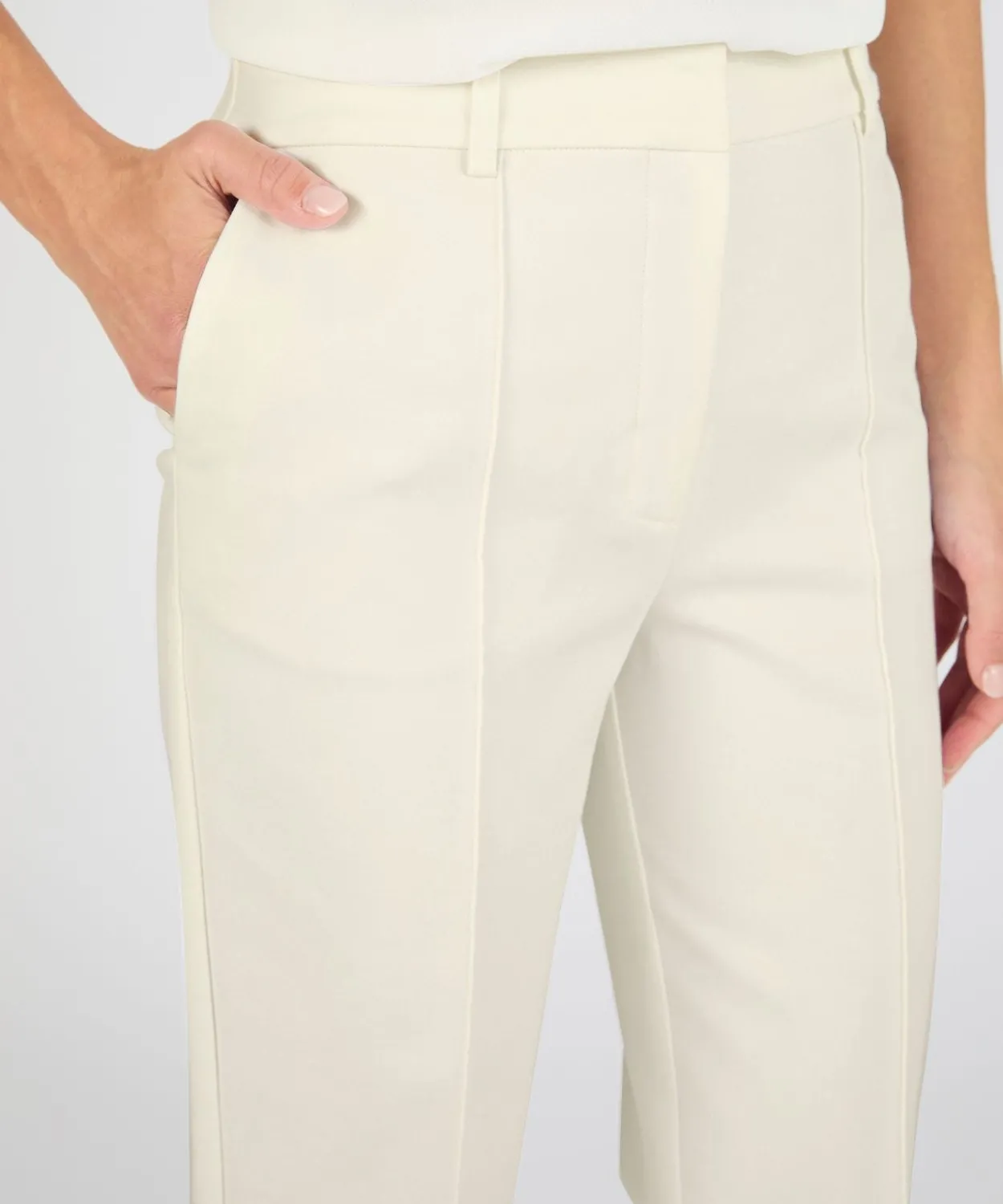 Pantalon 7/8ème satin de coton