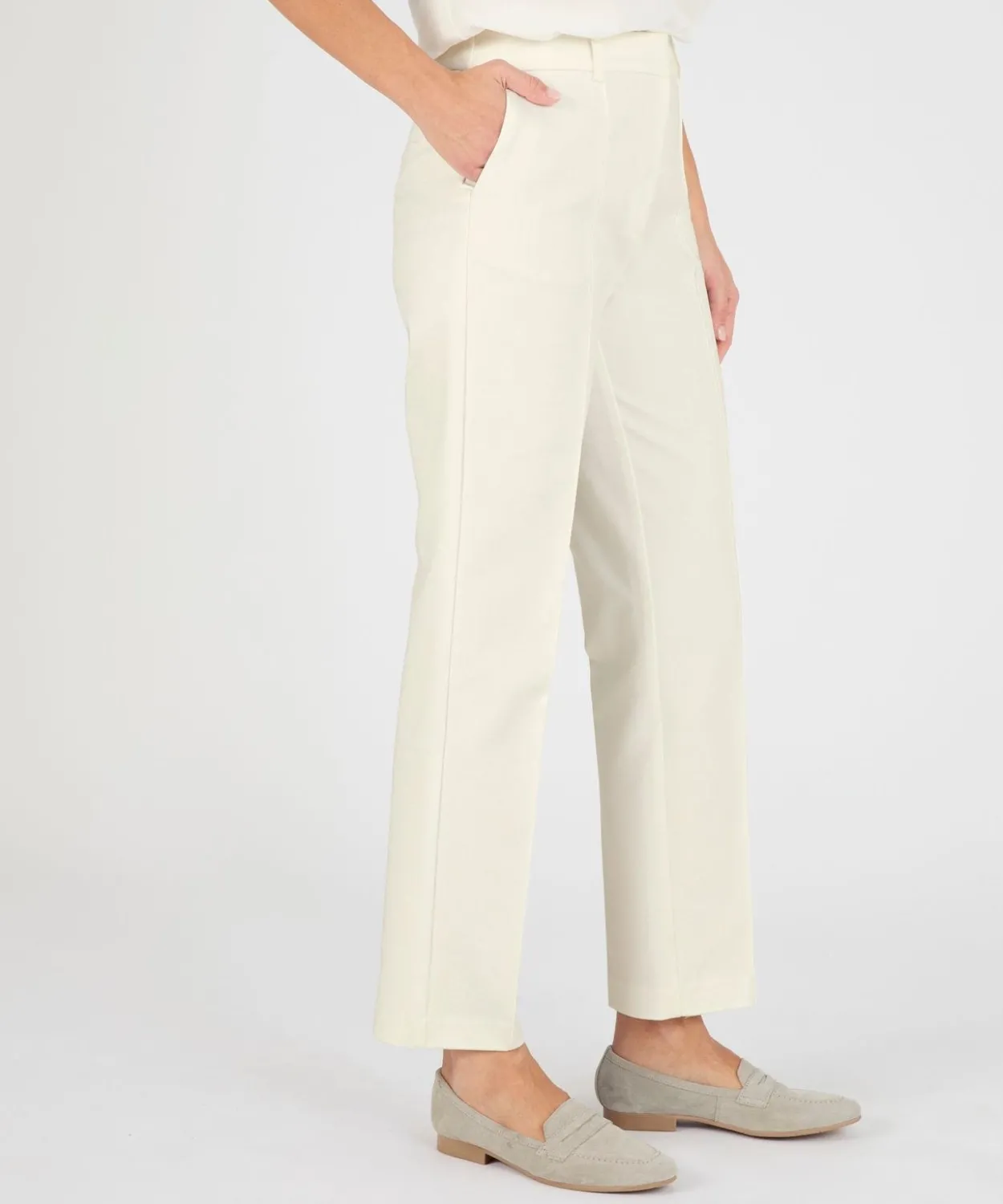 Pantalon 7/8ème satin de coton