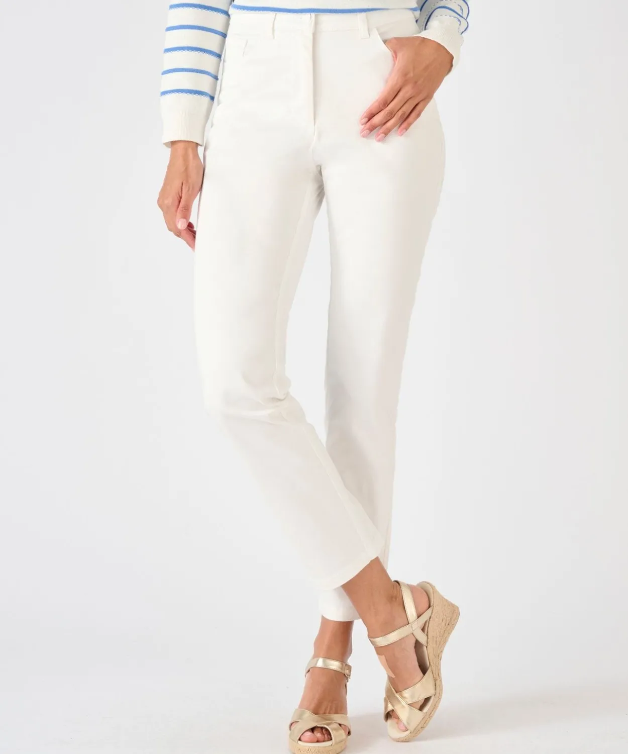Pantalon 7/8ème slim Perfect Fit by Damart