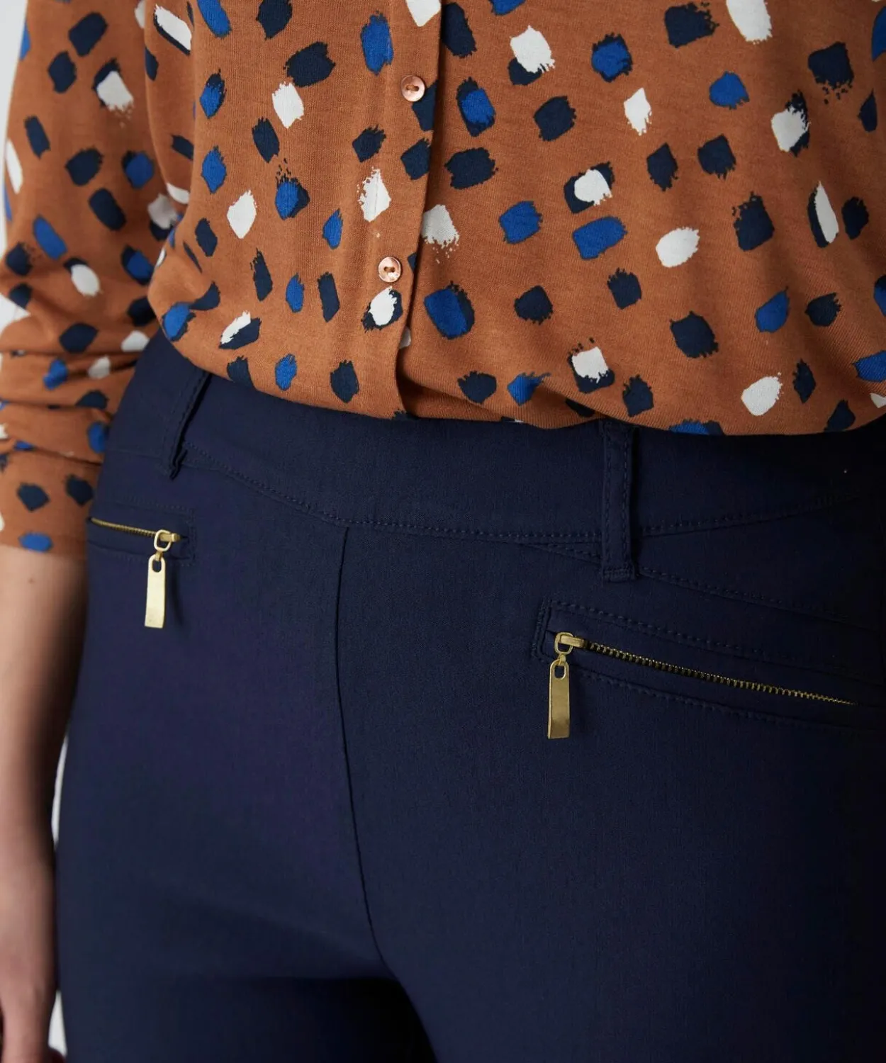 Pantalon 7/8ème toile extensible