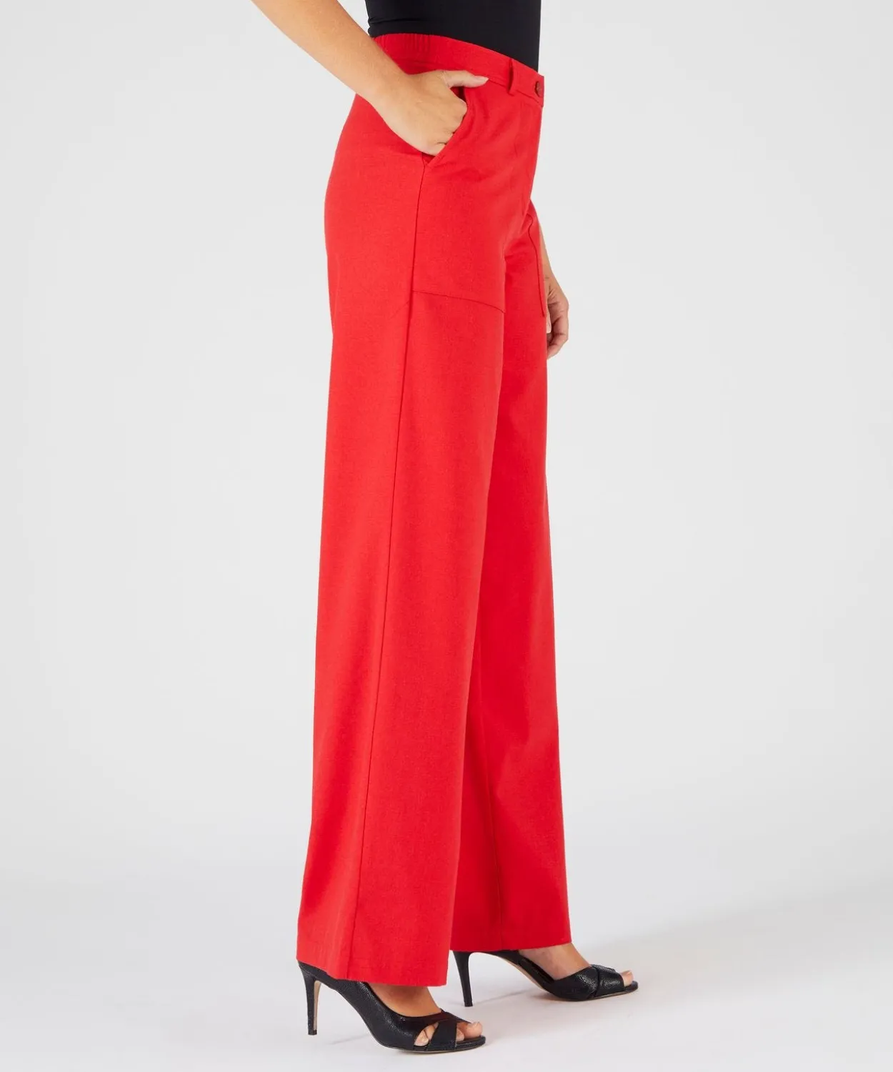 Pantalon mélange lin et coton