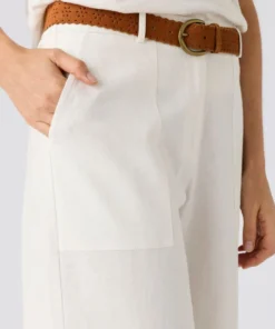 Pantalon mélange lin et coton