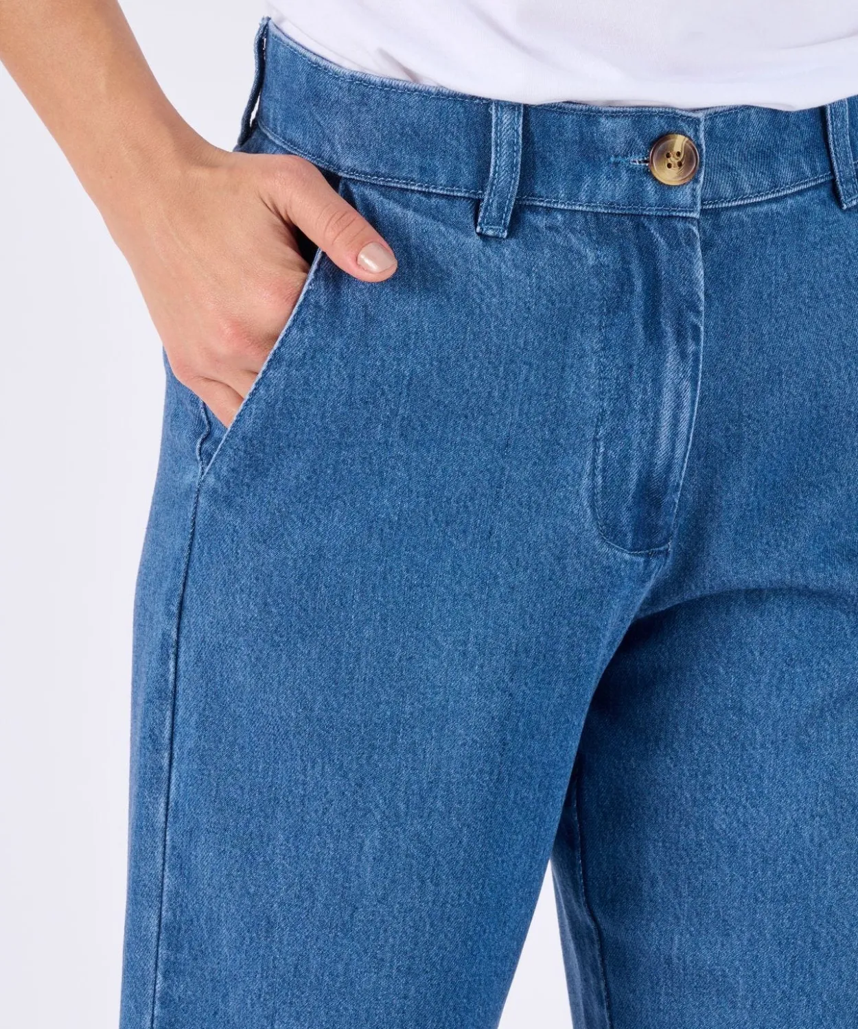 Pantalon mélange Lyocell Tencel(TM)