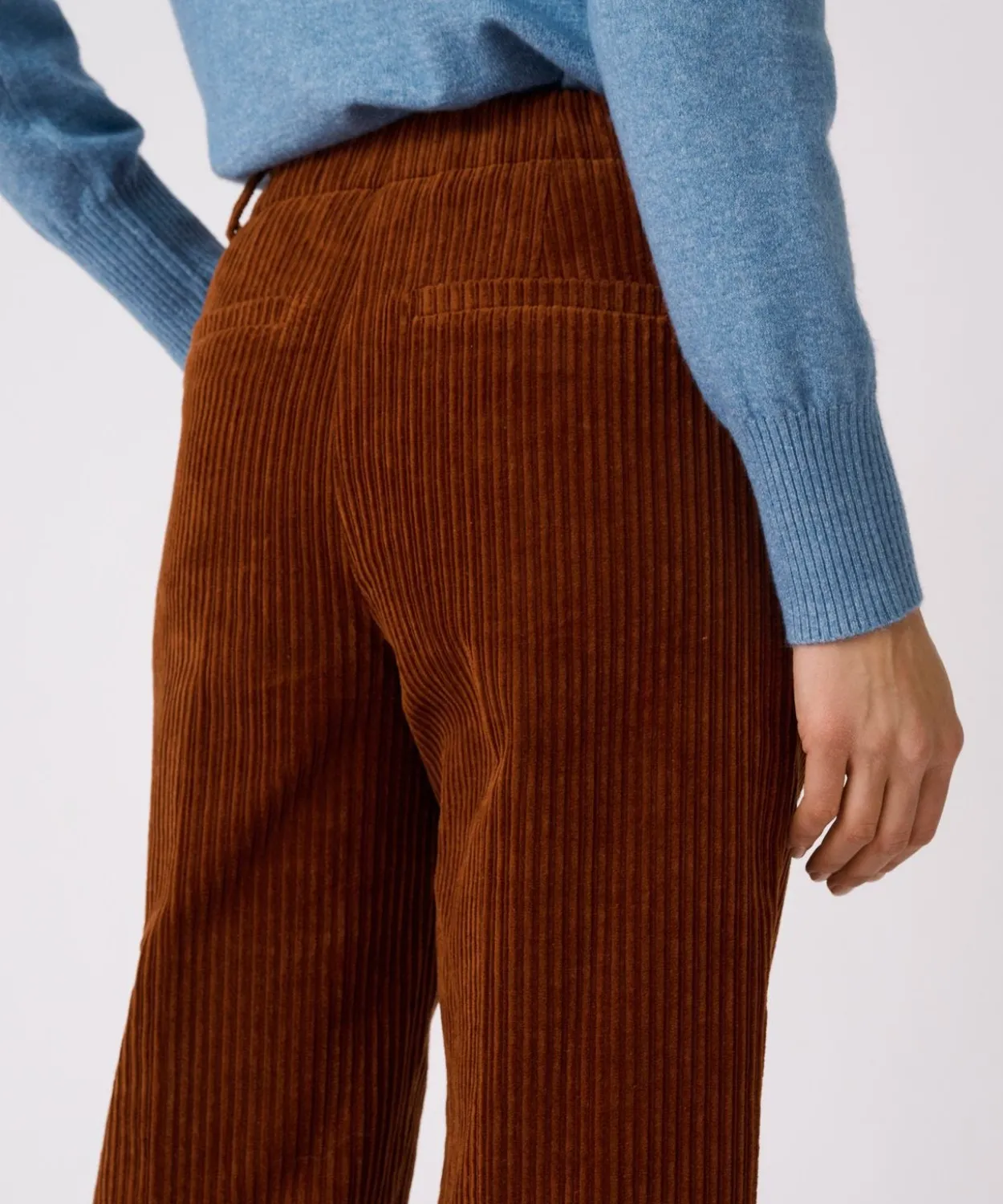 Pantalon velours grosses côtes