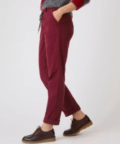 Pantalon velours milleraies enfilable