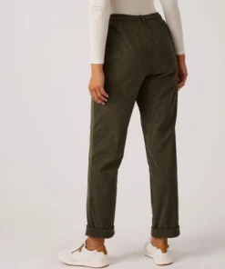 Pantalon velours milleraies enfilable