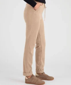 Pantalon velours milleraies enfilable