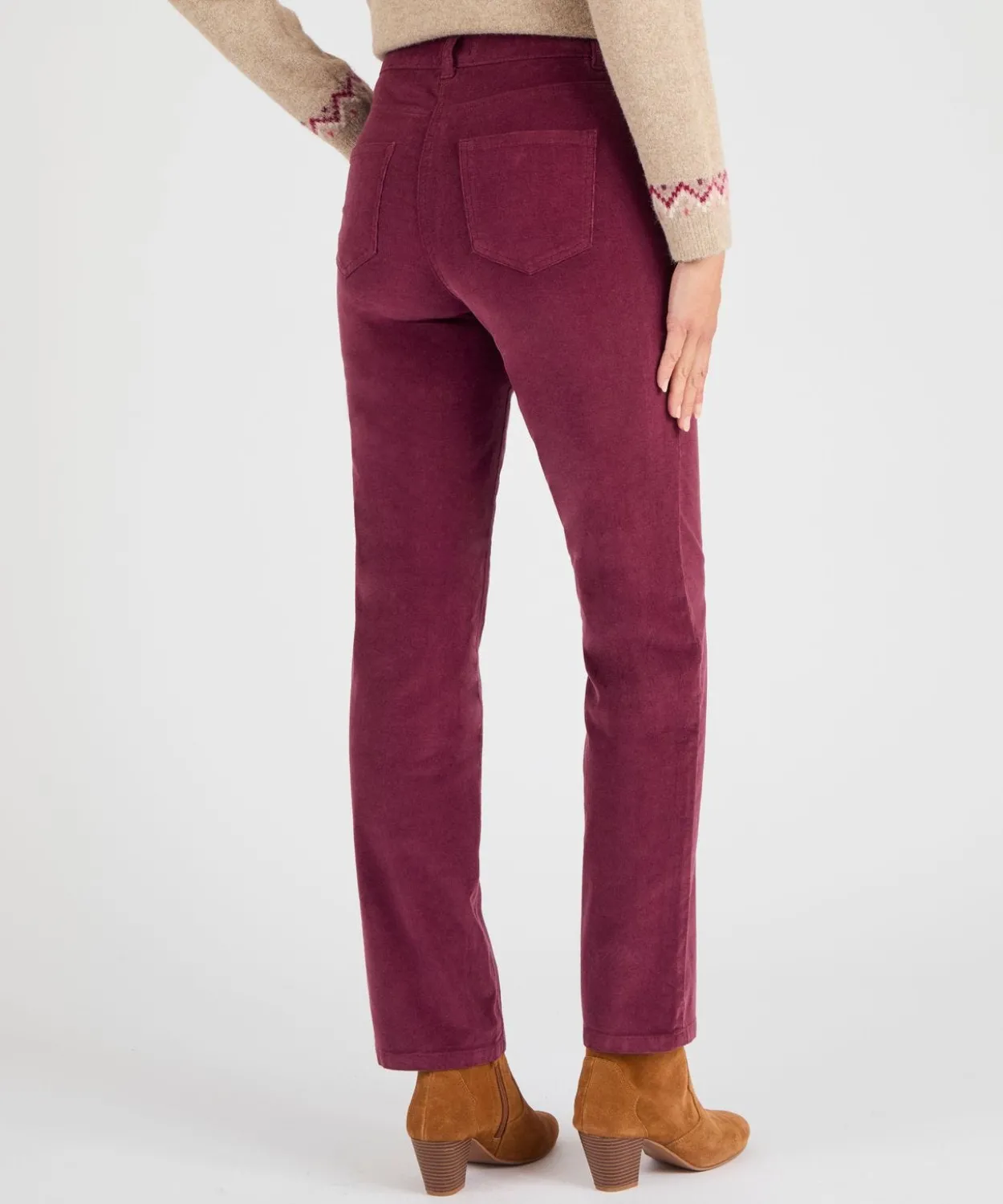Pantalon velours milleraies Perfect Fit by Damart
