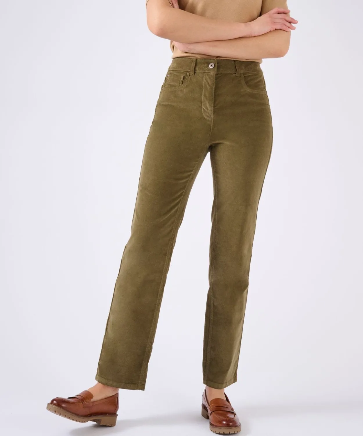 Pantalon velours milleraies Perfect Fit by Damart