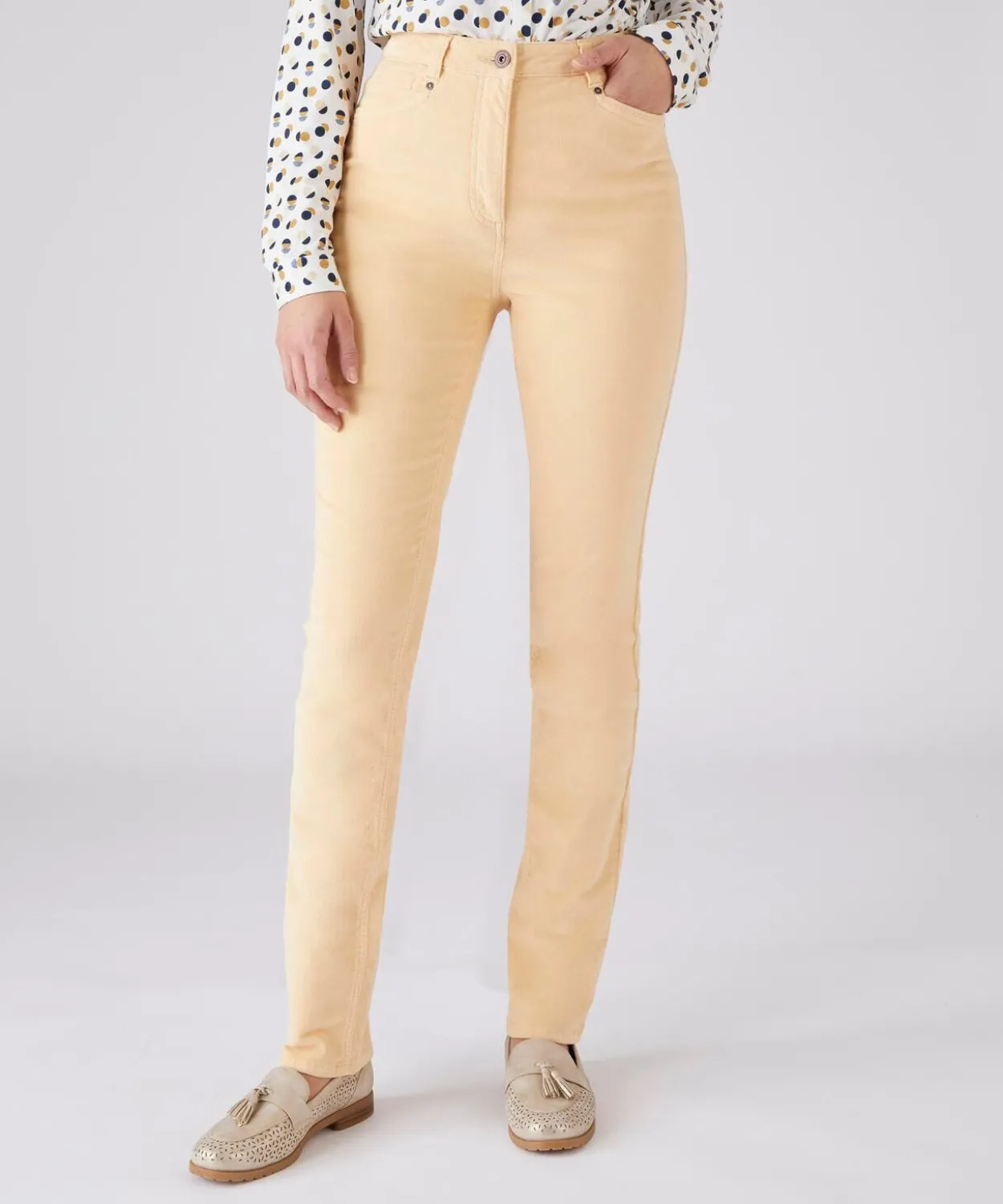 Pantalon velours milleraies Perfect Fit by Damart
