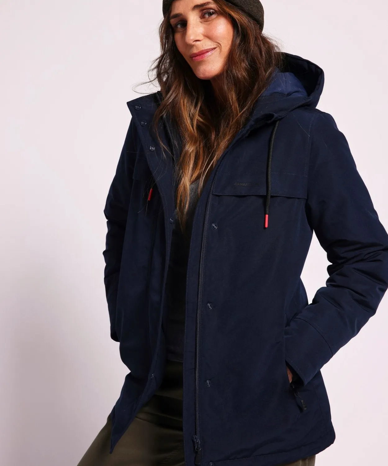 Parka à capuche déperlante Thermolactyl femme