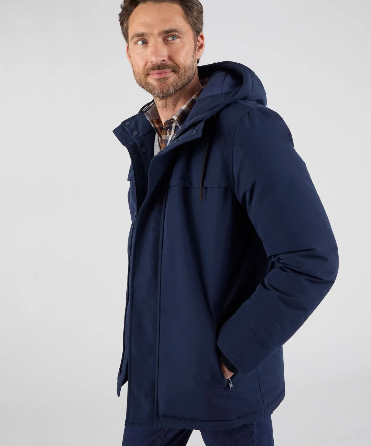 Parka à capuche Thermolactyl homme